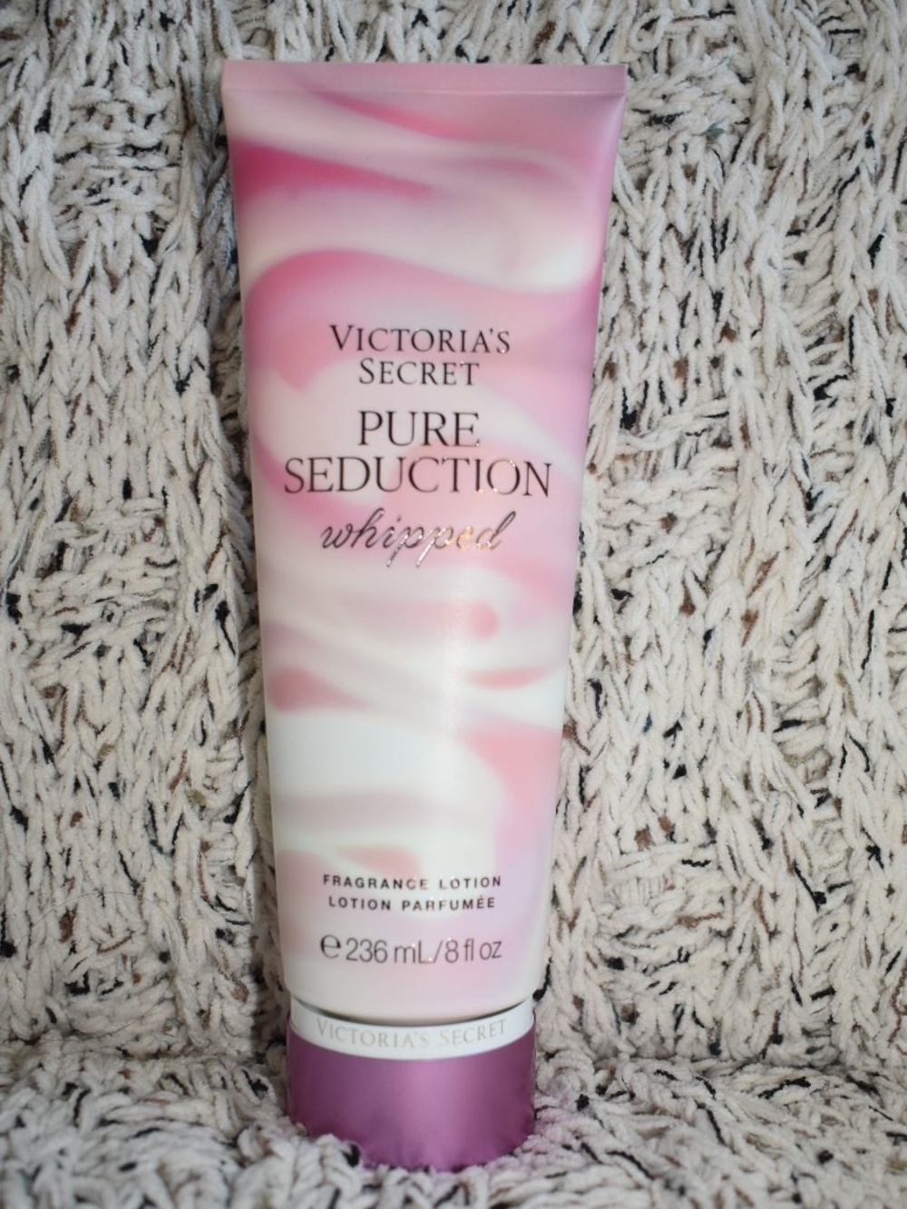 Pure Seduction Whipped Fragrance Lotion - Pink and Cream Swirl